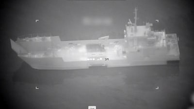 US military destroys at least 16 Iranian mine-laying vessels near Strait of Hormuz. (Image: X/@CENTCOM)