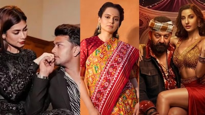 Awez Darbar hints at breakup with Nagma Mirajkar; Kangana Ranaut criticises Sarke Chunar.