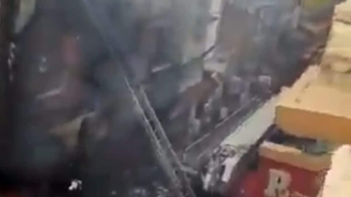 6 Dead After Massive Fire Breaks Out At Residential Building In Delhi's Palam Area, Several Injured