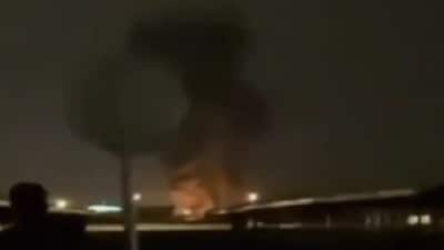 Drone strikes fuel tank at Kuwait International Airport. 