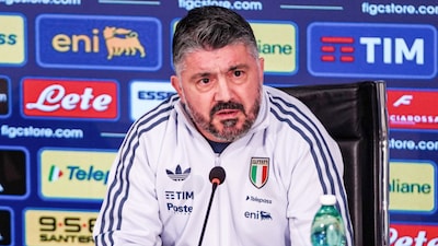 Italy manager Gennaro Gattuso (AP)
