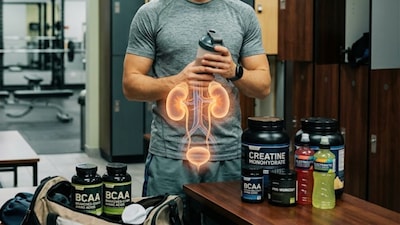 Protein is an essential nutrient that helps repair muscles and supports tissue growth. However, the body processes protein through metabolic pathways that generate nitrogen-based waste, which must be filtered by the kidneys. (Image: AI)