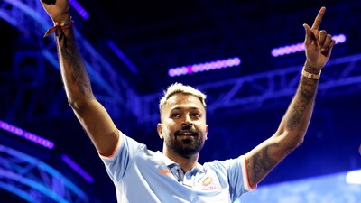 Mumbai Indians captain Hardik Pandya (PTI)