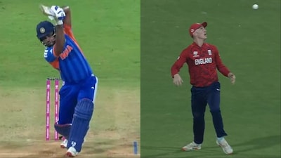 Harry Brook gives lifeline to Sanju Samson. (Picture Credit: Screengrab)