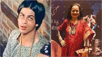 Himani Shivpuri recalls SRK worked as junior artist in film where she was the heroine, 38 years ago