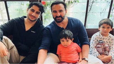 Ibrahim Ali Khan Shares Adorable Pic of Taimur Enjoying Eid Biryani