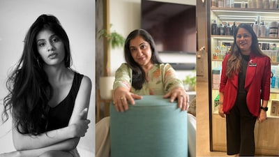 (L-R) Mariyam Khatri, Jasmine Khurana and  Priyanka Sugandh on ambition and balance
