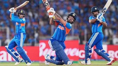India become first team to hit 100 sixes in a T20I series. (Picture Credit: AP)