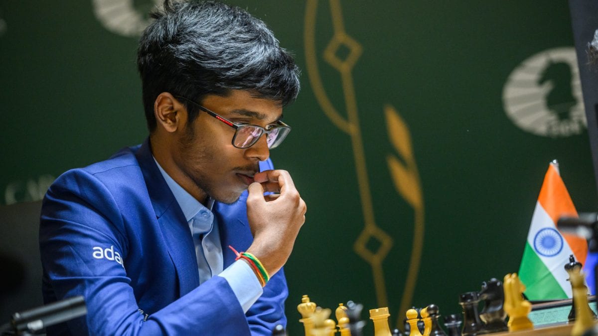 FIDE Candidates 2026: Praggnanandhaa Holds Firm, Stays Joint Leader After Draw Against Wei Yi