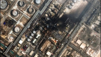 Iran's drones hit Aramco Oil Refinery in Saudi Arabia. (File)