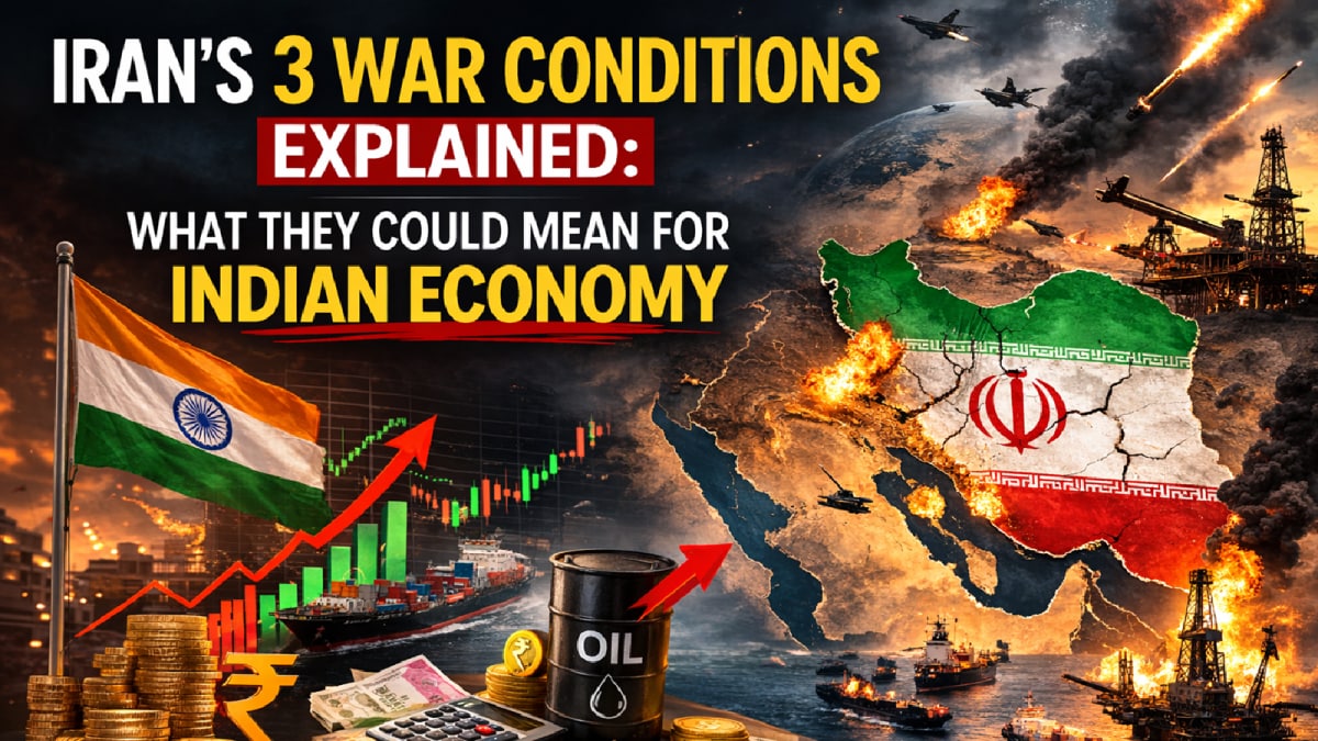 Iran's 3 Conditions For Ceasefire: What They Could Mean For Indian Economy | Explained