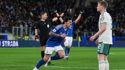 Italy beat Northern Ireland to set up Bosnia 2026 World Cup showdown (AP)