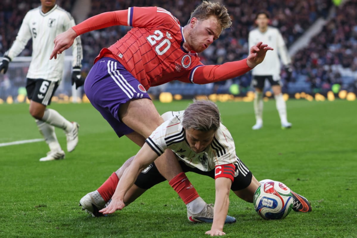 Scotland's Search For International Friendly Win At Home Continues As Junya Ito Strikes Late For Japan