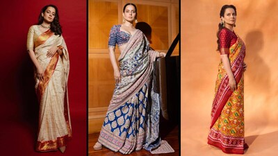 Kangana Ranaut best saree looks