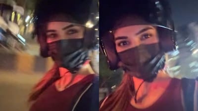 Kriti Sanon Ditches Car For A Bike Ride Post Shoot, Calls It Her 'Favourite Way To Skip Traffic'