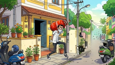 Officials are attempting to identify the suspect using CCTV footage, though initial inputs suggest it may be difficult as the individual avoided clearly revealing his face and carried out the act swiftly. (Image: AI, Representational)