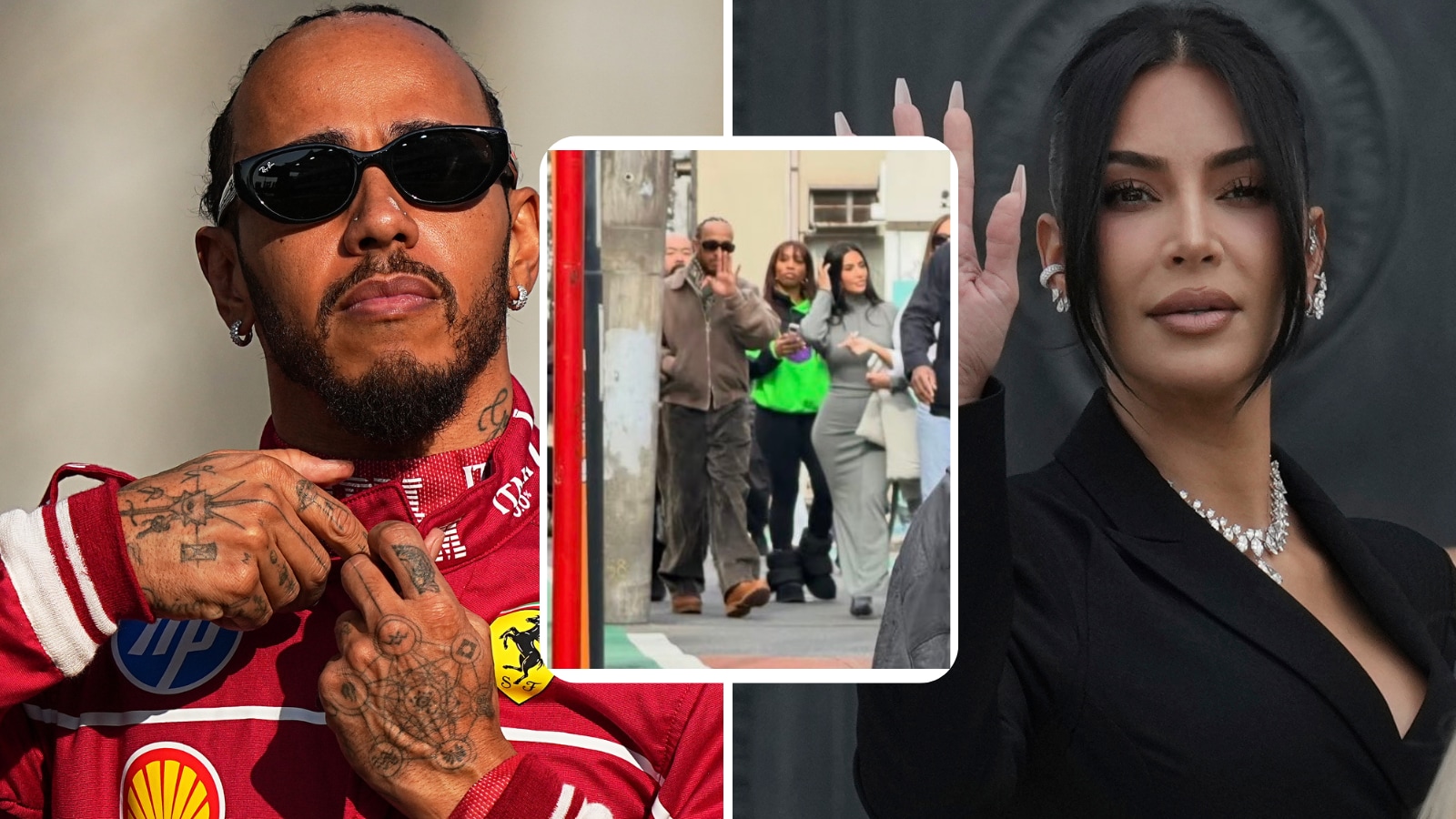 Lewis Hamilton And Kim Kardashian Spotted 'Together' In Tokyo! Are They  Dating? | Formula-one News - News18