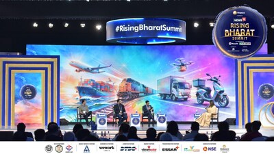 A session featuring Abhishek Chakraborty, CEO of DTDC; Gautam Kapoor, Co-founder & COO of Shiprocket; and Angad Bhatia, Founder of CityMall. (Image: News18)