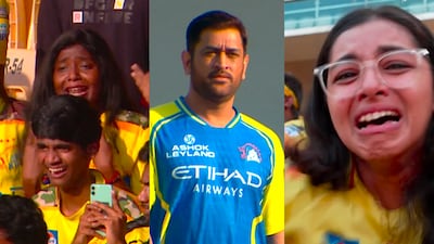 Fans' reaction to MS Dhoni's entry go viral.(PC: CSK)