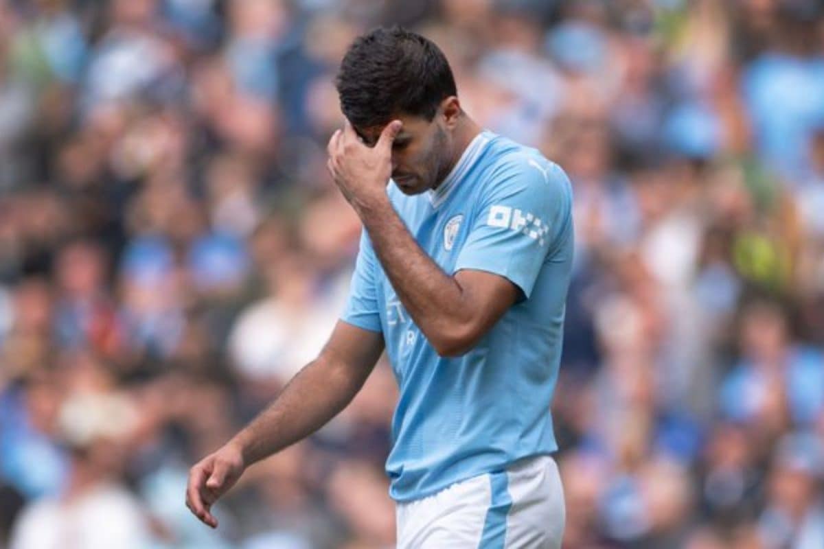 A Hefty Price To Pay! Man City's Rodri Fined £80,000 By FA Over Referee Comments