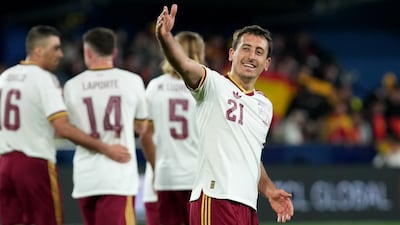 Mikel Oyarzabal's brace helped Spain beat Serbia 3-0 (AP)