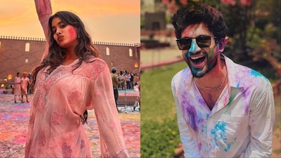Celebrate Holi in style with celebrity-approved white outfits.