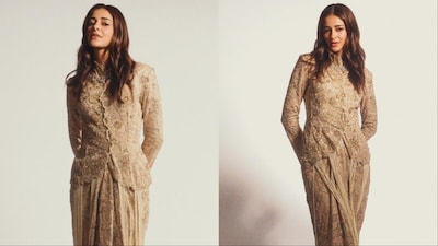 Ananya Panday was styled by Priyanka Kapadia. 