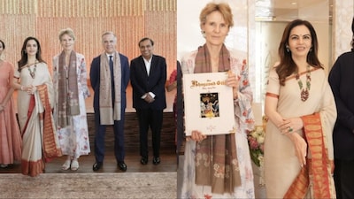 Nita Ambani delivers a lesson in understated glamour.