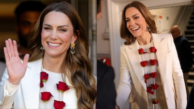 Kate Middleton joined Holi celebrations in Leicester.