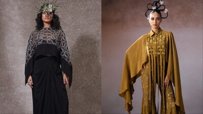 Fashion designers Ritika and Prerna unveiled their latest collection at the AZA store in Mumbai.