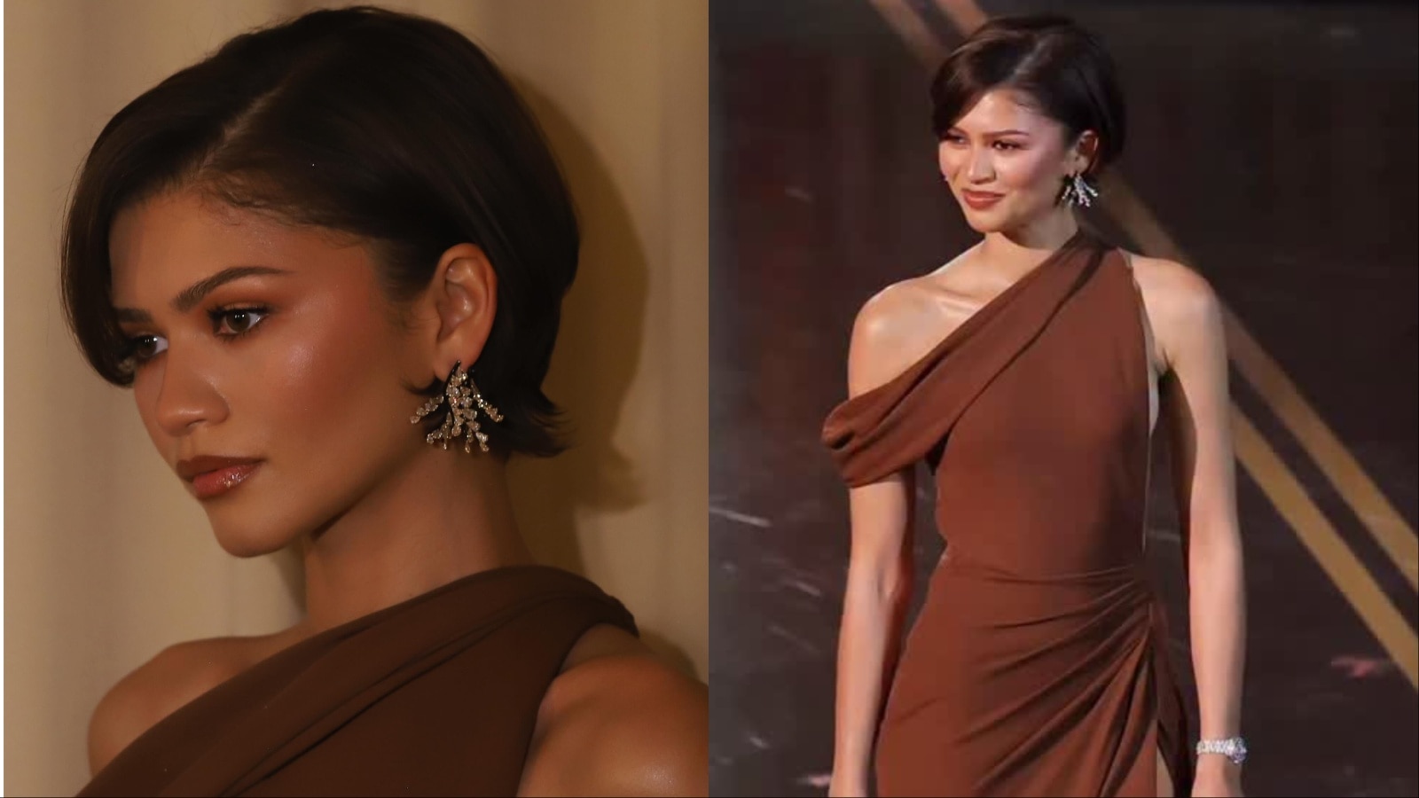 zendaya oscar dress designer Zendaya's Fashion at the 2021 Oscars Red Carpet Was Worth the Wait