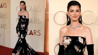 Anne Hathaway was styled by Erin Walsh. 