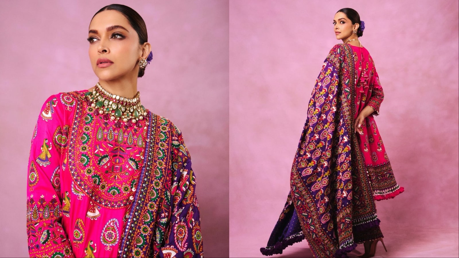 Deepika Padukone Champions Maximalist Craft In A Vibrant Jigyam Ensemble