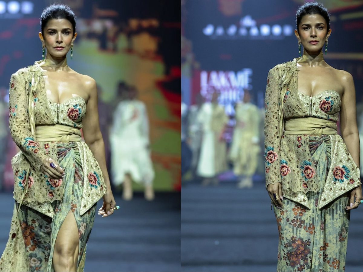 Lakmē Fashion Week X FDCI: Nimrat Kaur Channels Old World Kolkata