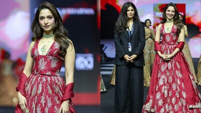 Tamannaah Bhatia styled her showstopper look with jewellery pieces from Tamannaah Fine Jewellery.