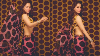 Tamannaah Bhatia was styled by Shaleena Nathani. 