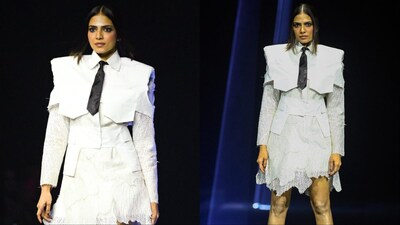 Anurag Gupta's collection was inspired by Japanese artist Utagawa Kuniyoshi.