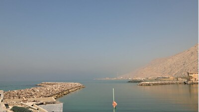 The fishing port of Al Aqir on the Strait of Hormuz in the northern emirate of Ras Al Khaimah (Photo: AFP)