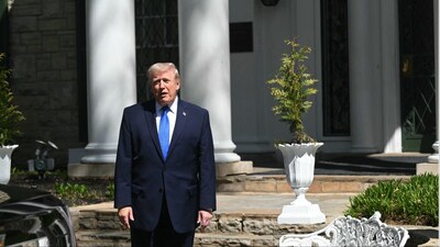 A file photo of US President Donald Trump (AFP)