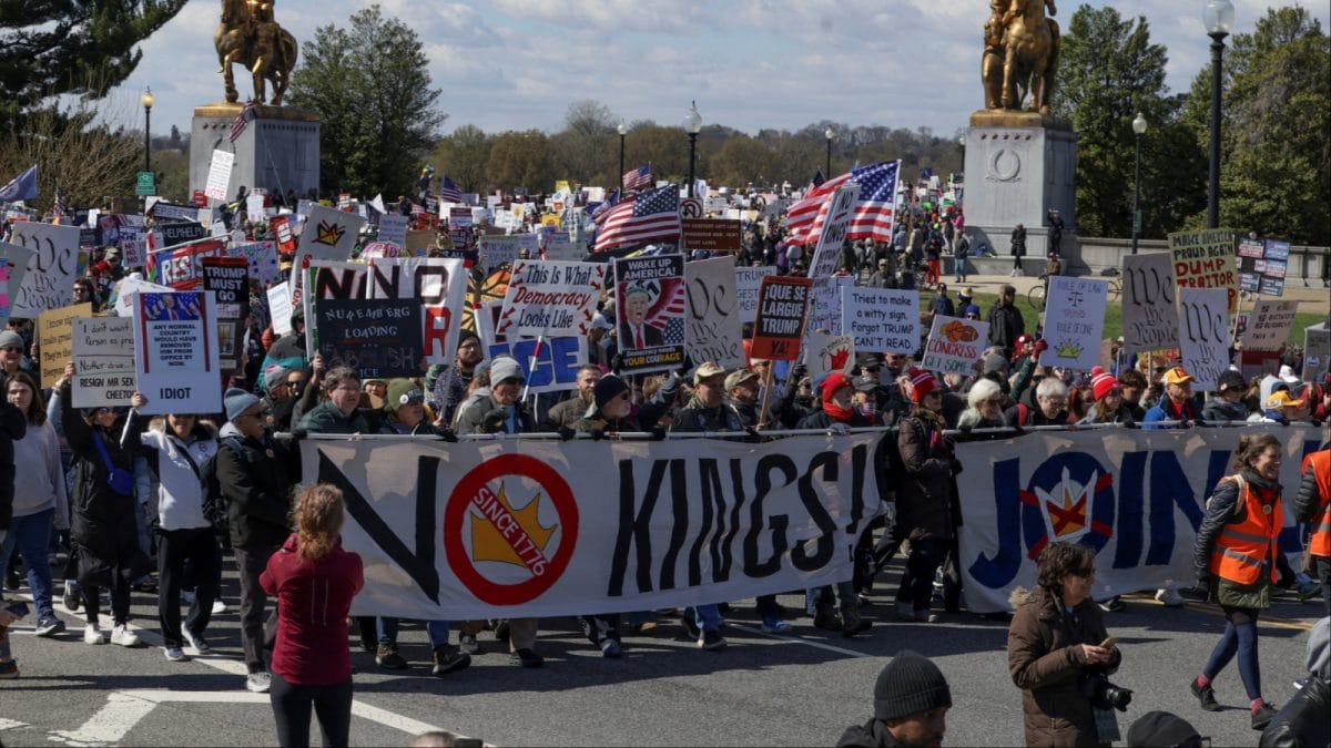 'No Kings' Protests Draw Millions In US, Europe Against Donald Trump's Policies, Iran War