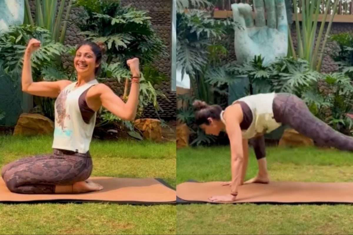 Shilpa Shetty Shares A Strength Building Yoga Move That Also Boosts Shilpa Shetty Shares A Strength Building Yoga Move That Also Boosts