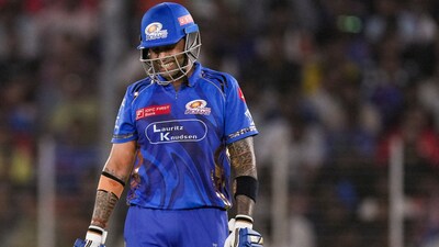 Mumbai Indians star batter Suryakumar Yadav in the IPL (PTI)