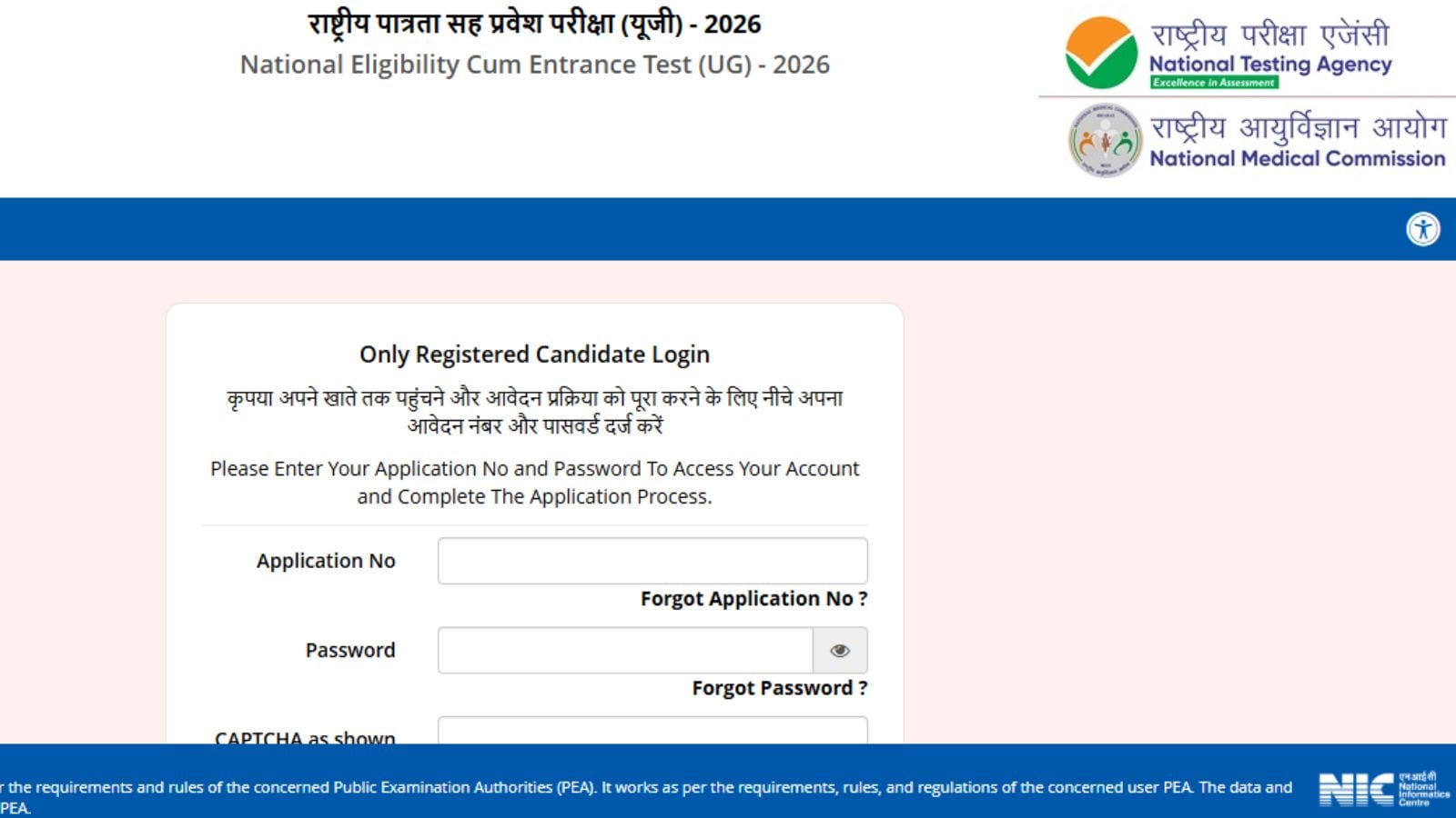 4. Where to Check the Answer KeyCandidates will be able to download the answer key from the official website: neet.nta.nic.in