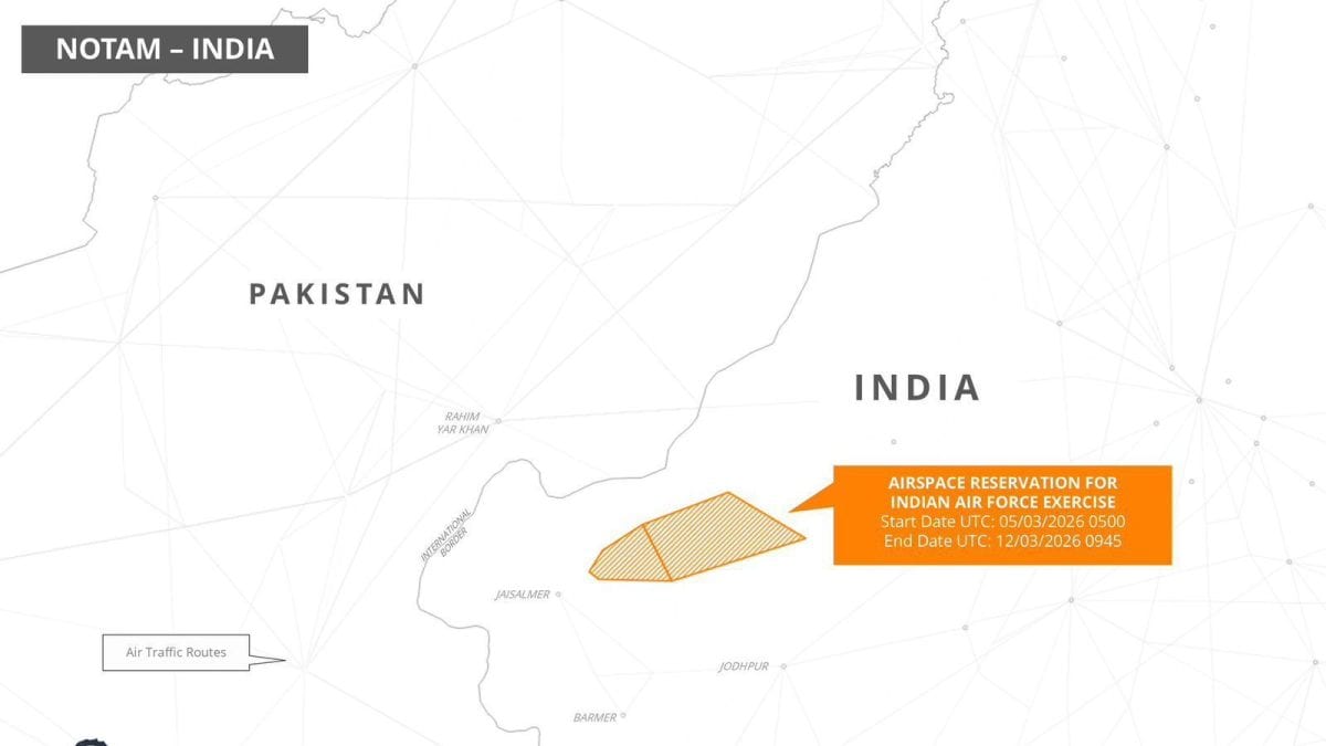 India's NOTAM For Air Force Drill Puts Pakistan On The Edge Amid Regional Tensions | Exclusive