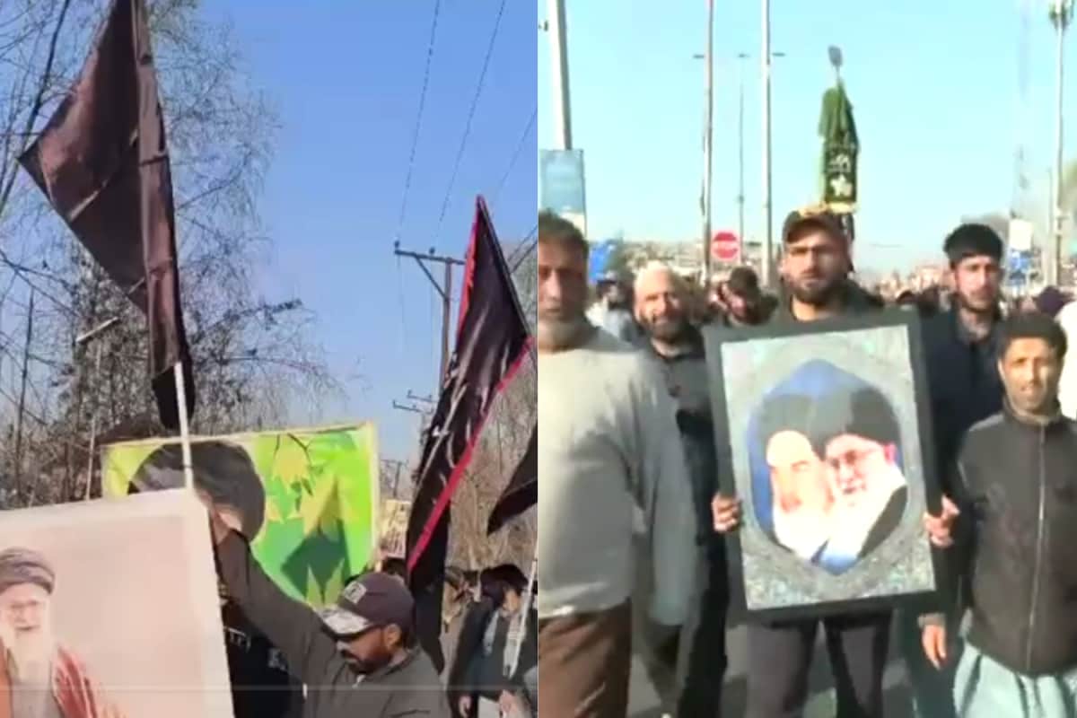Protests Erupt In Jammu & Kashmir Over Khamenei’s Death; Mehbooba, Mirwaiz Denounce Israeli Strikes