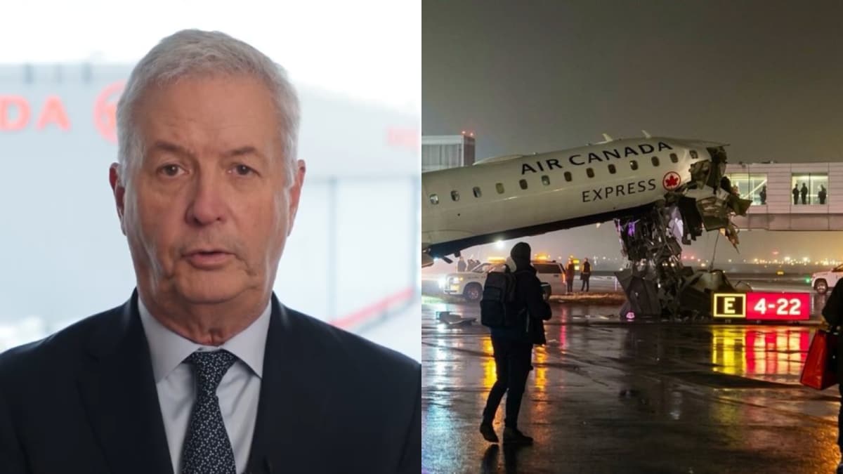 ‘Very Somber Day’: Air Canada CEO Mourns Fatal Plane Crash, Says Circumstances Are Being Assessed