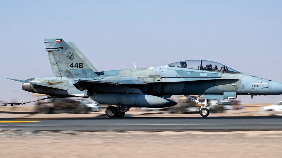 Shot Down By A Friend: All About Kuwait's F/A-18 Hornet That Mistakenly Took Out 3 US Strike Eagles