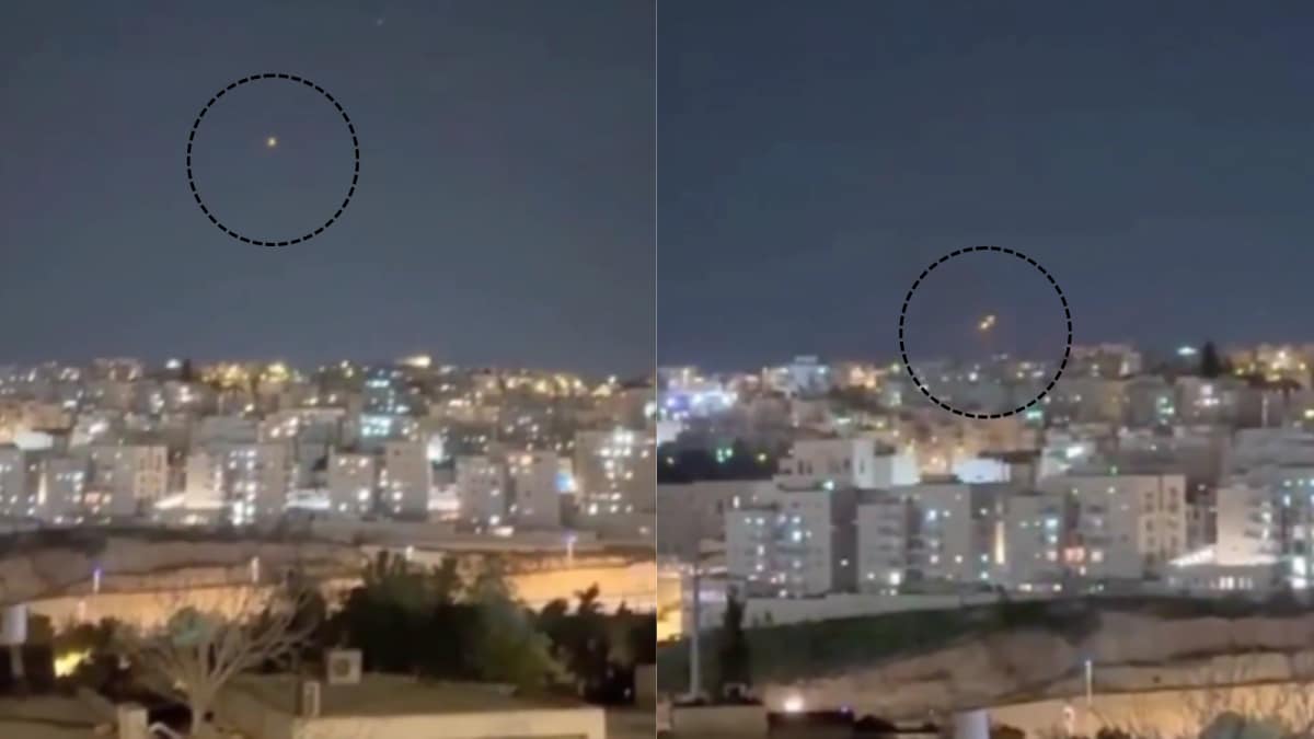 Iranian Missile Breaks Through Israeli Defences, Hits Rosh Haayin | Video