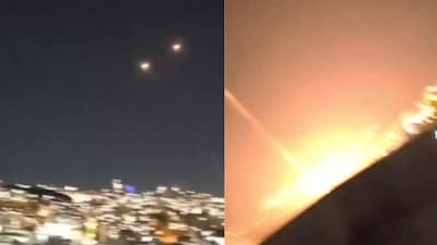 Although the missile's make is not confirmed, several users have claimed it could be Iran's Fattah. (X)