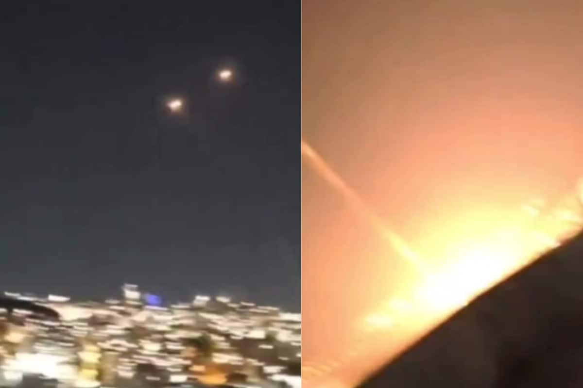 Viral Video Shows Iranian Missile Evades 10 Interceptors Before Hitting Target